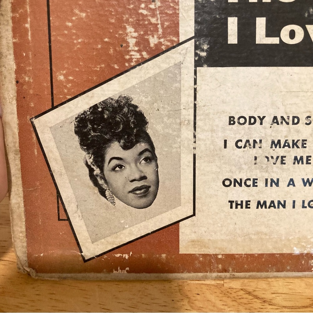 Vintage 1950s Jazz Sarah Vaughan MGM The Man I Love US 7" EP - Picture 14 of 16